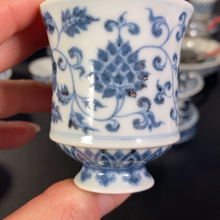 陶景德镇陶瓷茶具主人杯