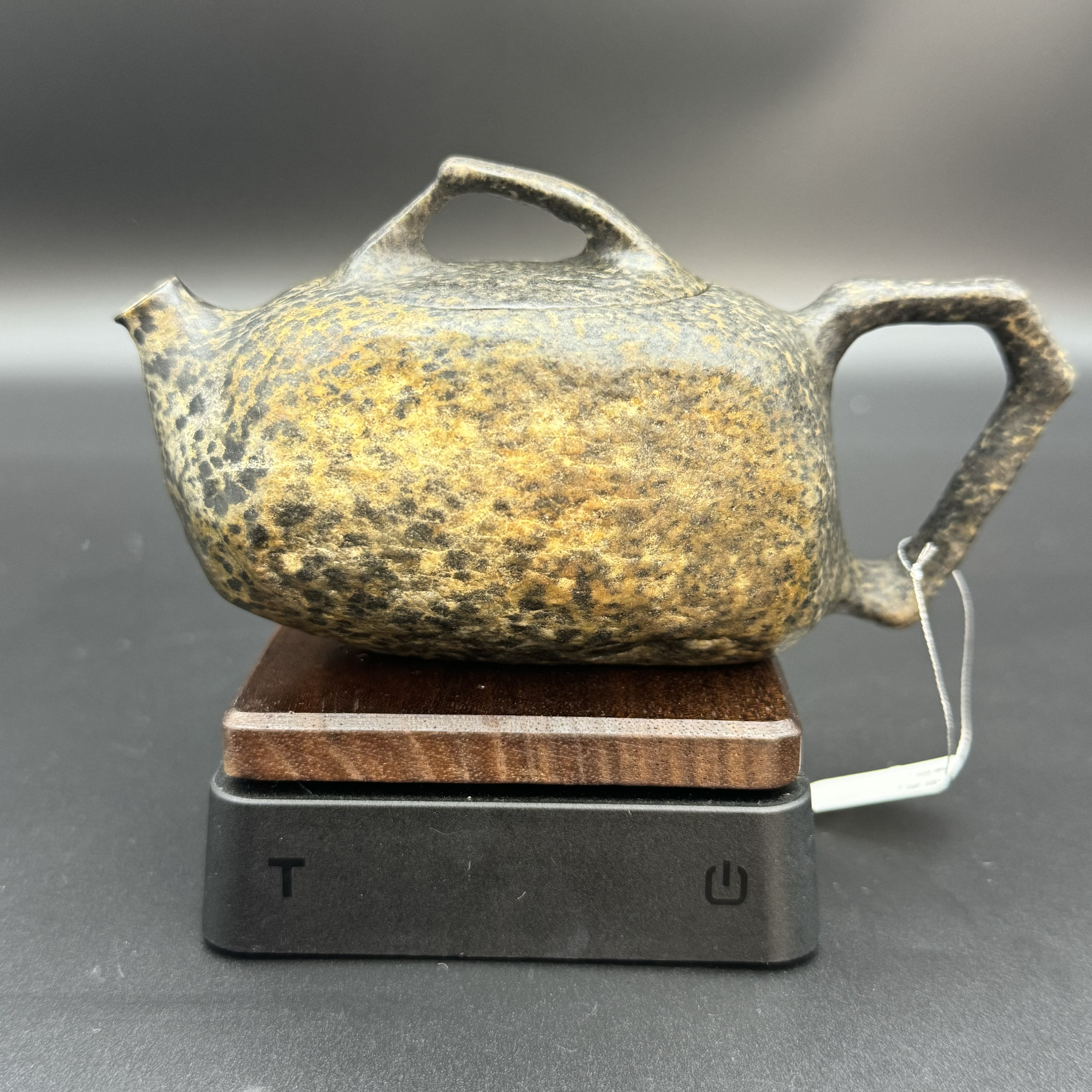 【黄皮圆体】•研壶社•冰碛岩石壶全手工全手工