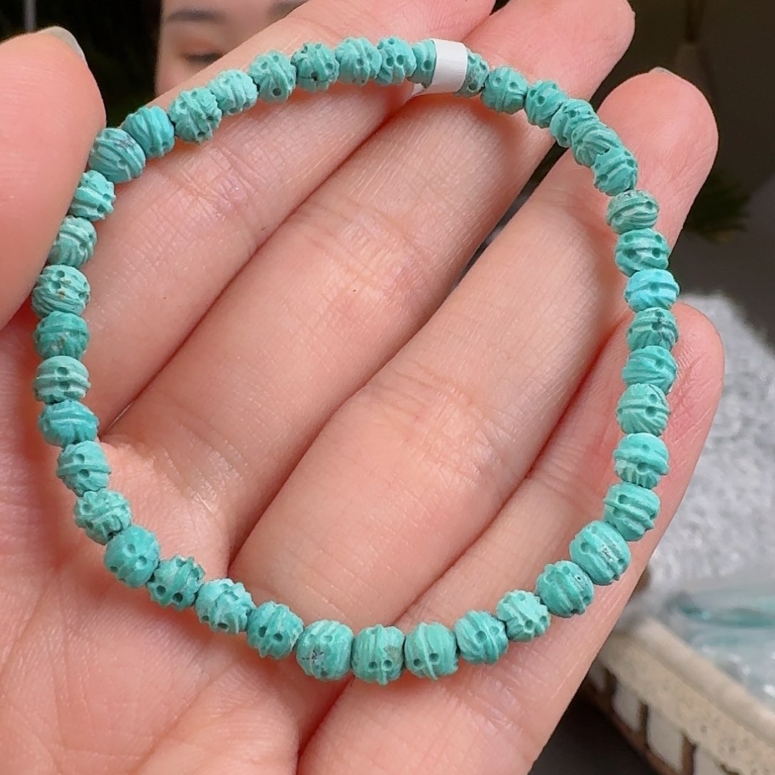 绿松石珠宝奇石未镶嵌