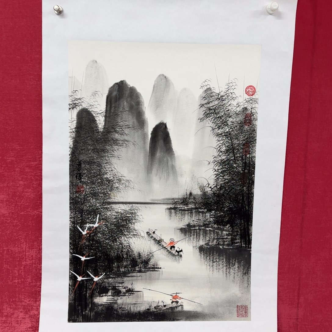 国画善传老师国画精品
