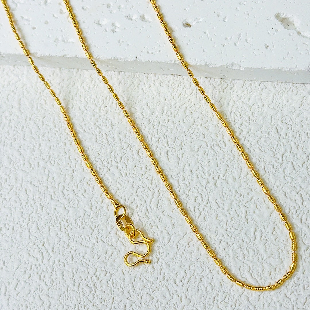  精品小竹节项链-394