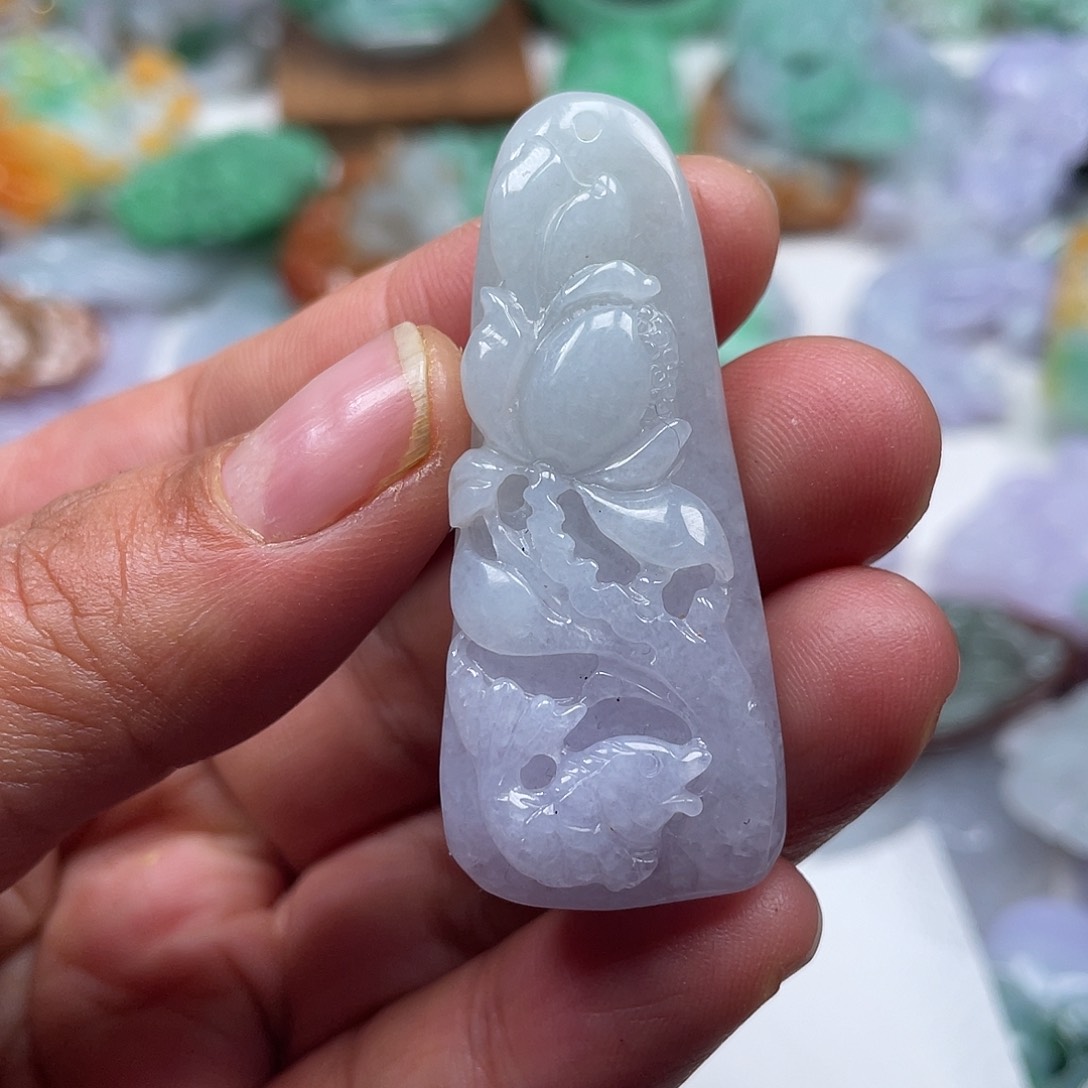 颈饰未镶嵌翡翠翡玉缘翡翠