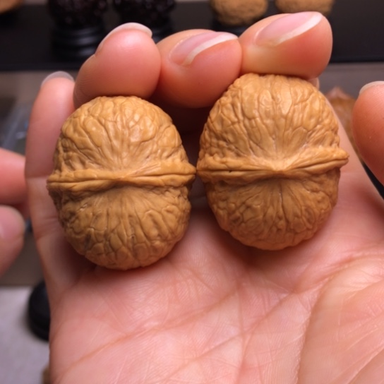 文玩核桃把件招财进宝1
