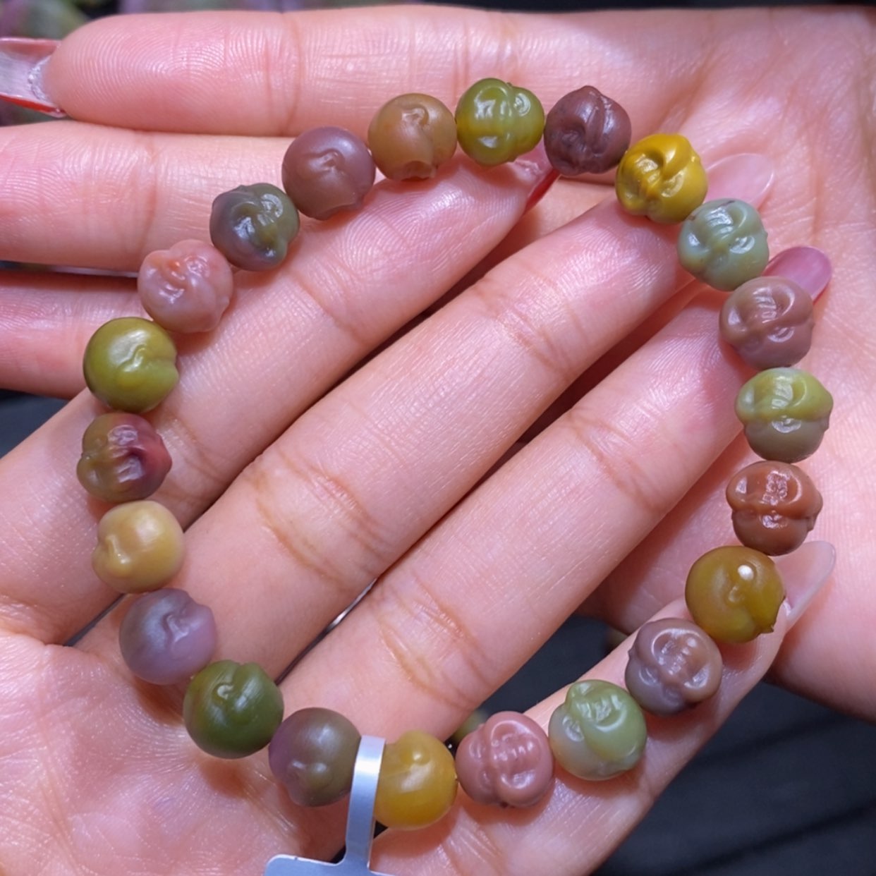 【闪购商品】玛瑙/玉髓手串未镶嵌时**凉盐源玛瑙