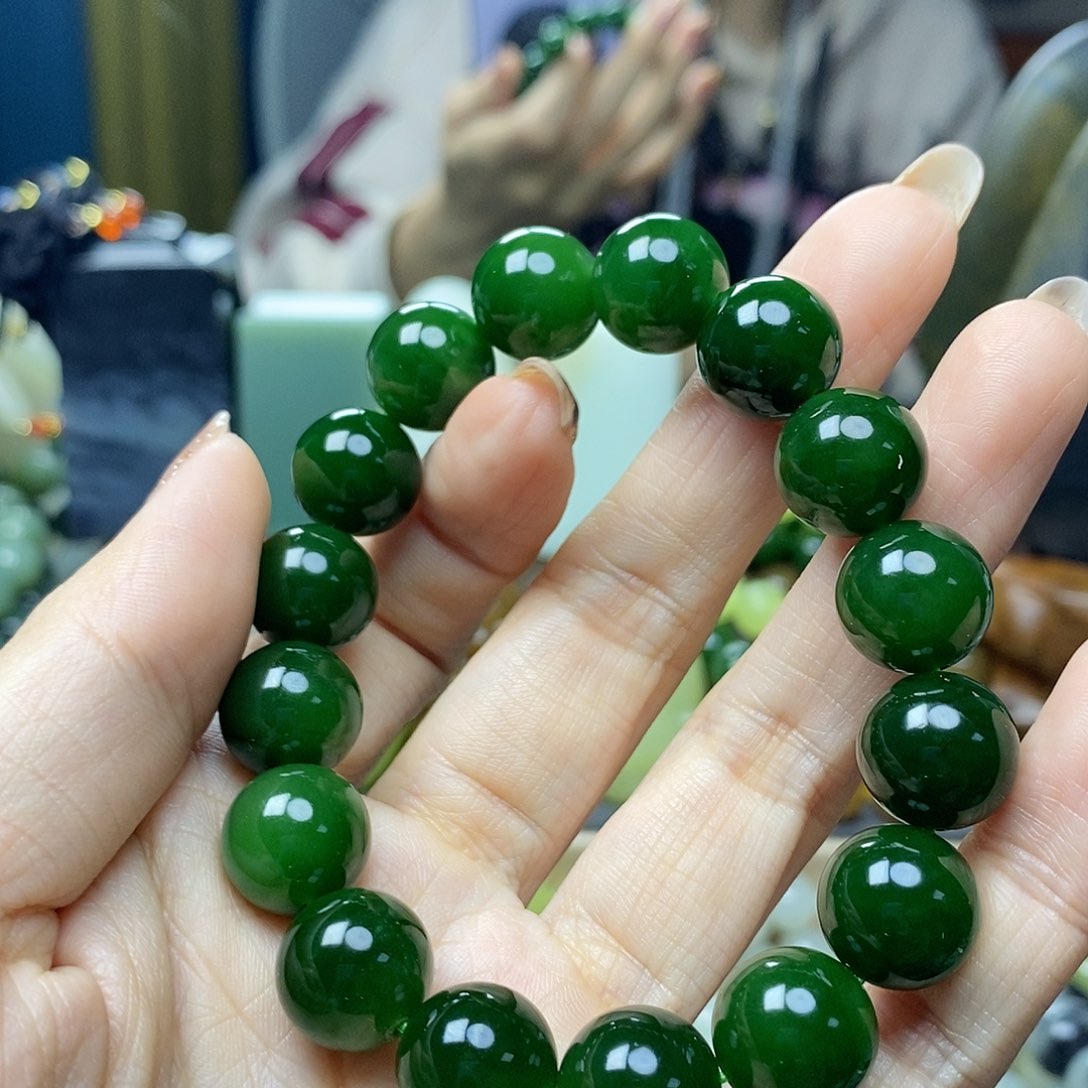 和田玉手链未镶嵌