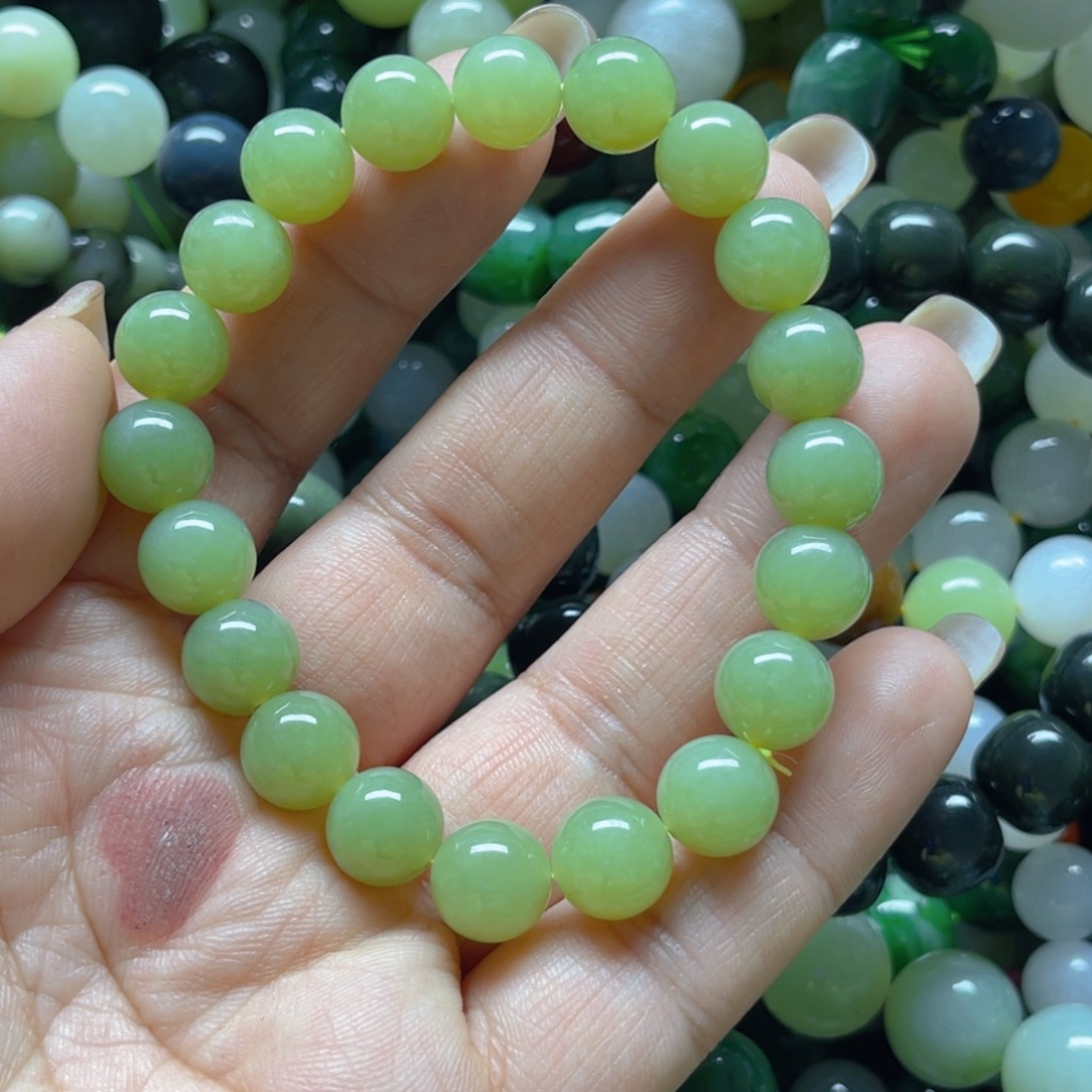 和田玉手链未镶嵌