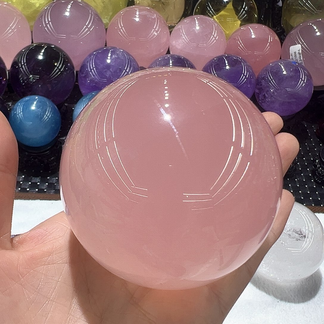 水晶水晶球摆件未镶嵌