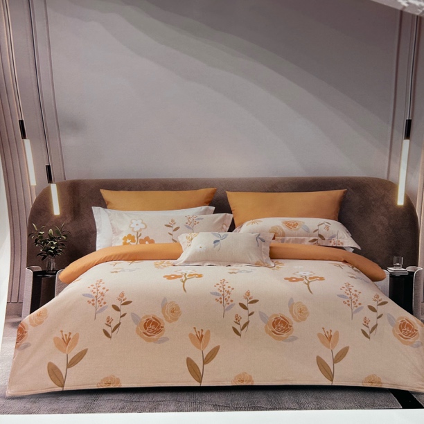 成人床品四件套亲肤柔软印花