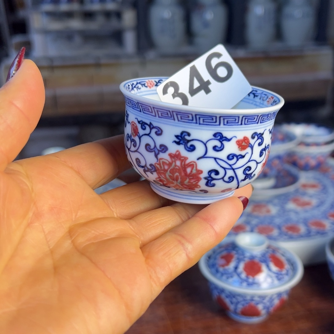 杯天****K青花釉里红原矿