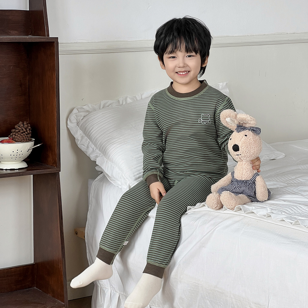男女童秋冬羊毛蚕丝睡衣套装儿童保暖家居服内衣女童长袖秋衣秋裤