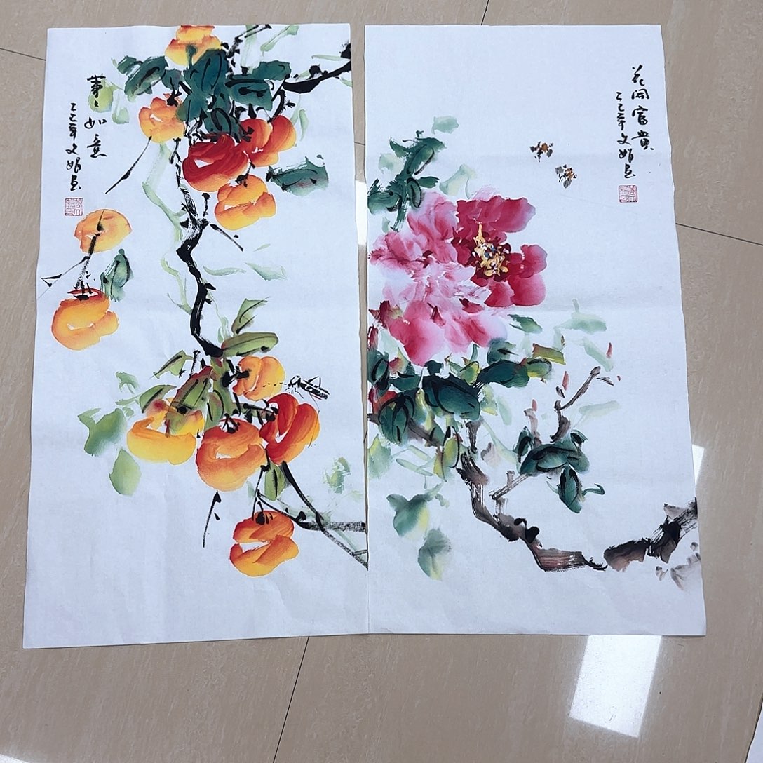 美***0国画国画作品展，国画
