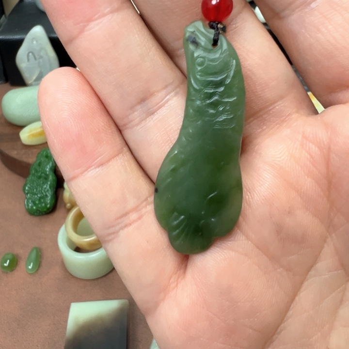 吊坠(不含链)未镶嵌和田玉