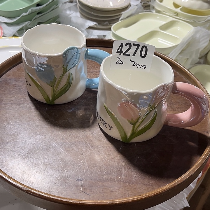 瓷微瑕外贸餐具4270