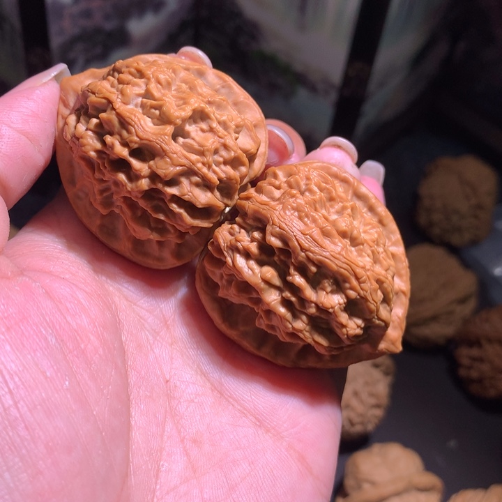 文玩核桃吊坠鹤106翻天印