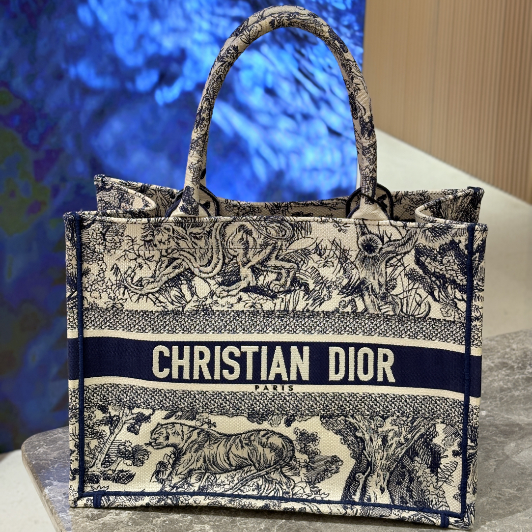 99新 DIOR/迪奥 闲置迪奥/Dior动物园托特中号17670113