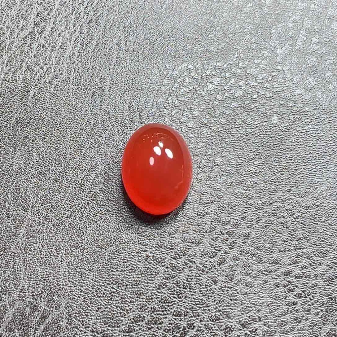 南红玛瑙戒面未镶嵌时**9