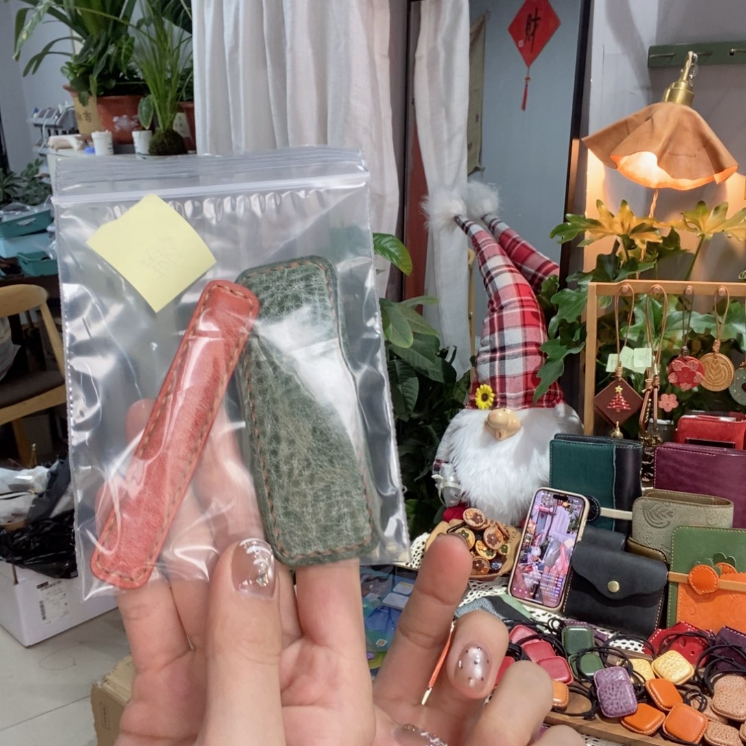 菠***哒布艺铁合金雾蜡绿色橙色鸭嘴
