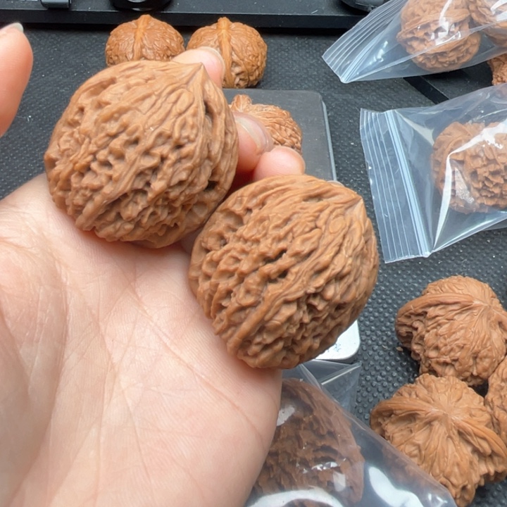 核桃手串/手链玩**心南疆石全品有黄38尺