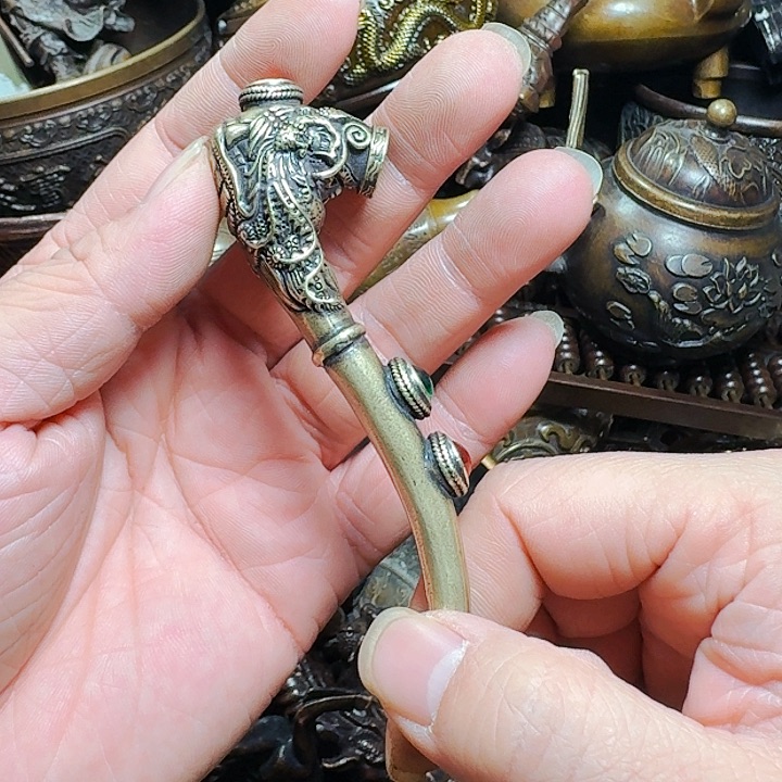铜器摆件收收藏藏