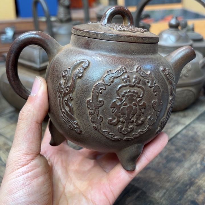 豹***哥紫砂茶壶紫砂壶作品