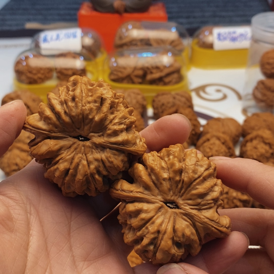 文玩核桃吊坠茶*诗龙鼎55尺