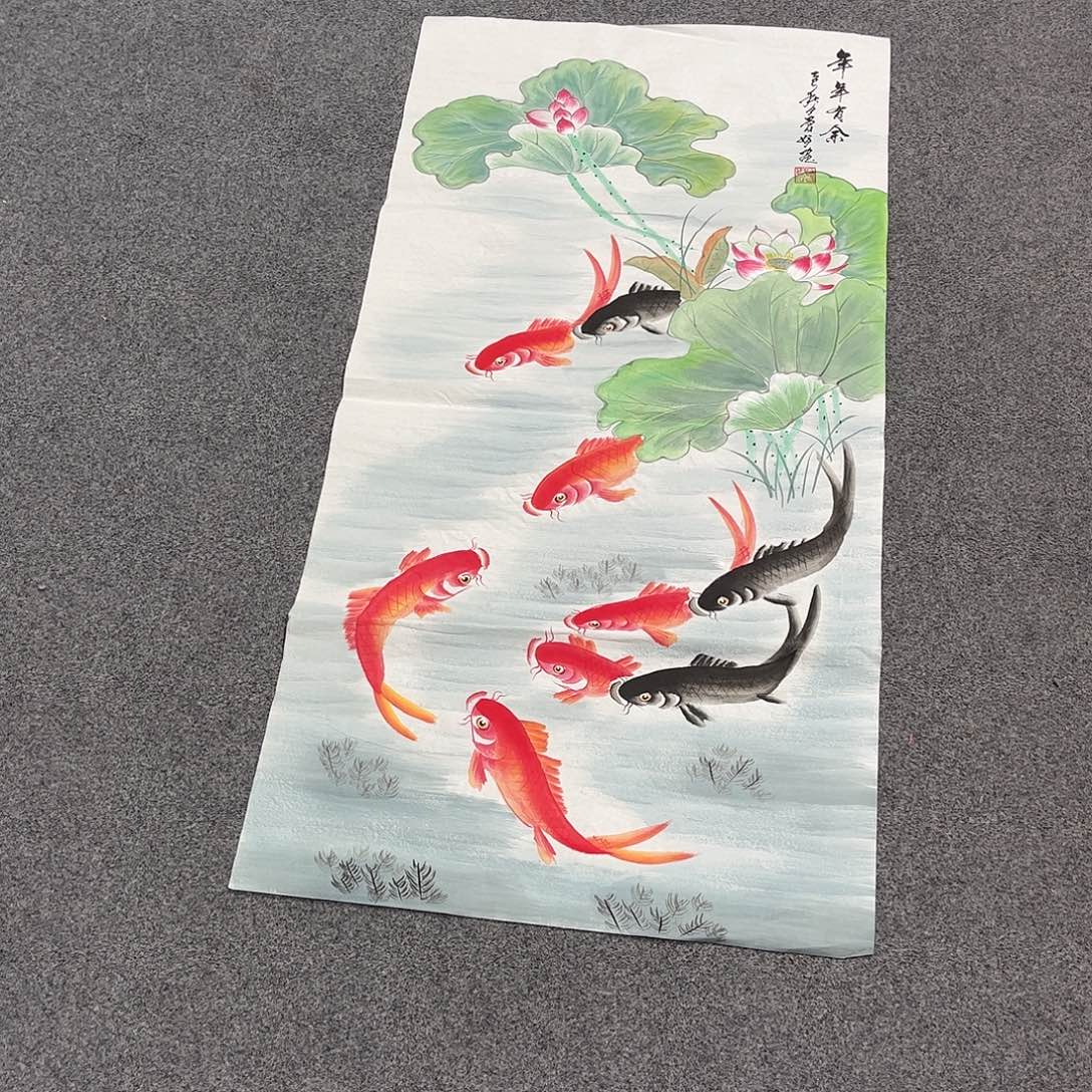 国画D国画作品单幅任发