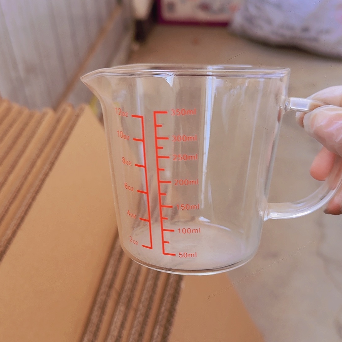 高硼硅玻璃茶水分离款瑕疵刻度公杯