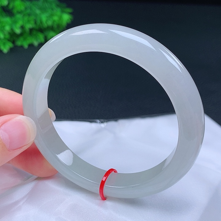 翡翠未镶嵌手镯61圈682006