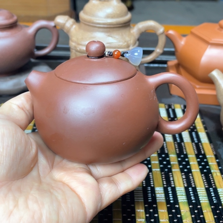 紫砂茶壶小***中西施湖手工