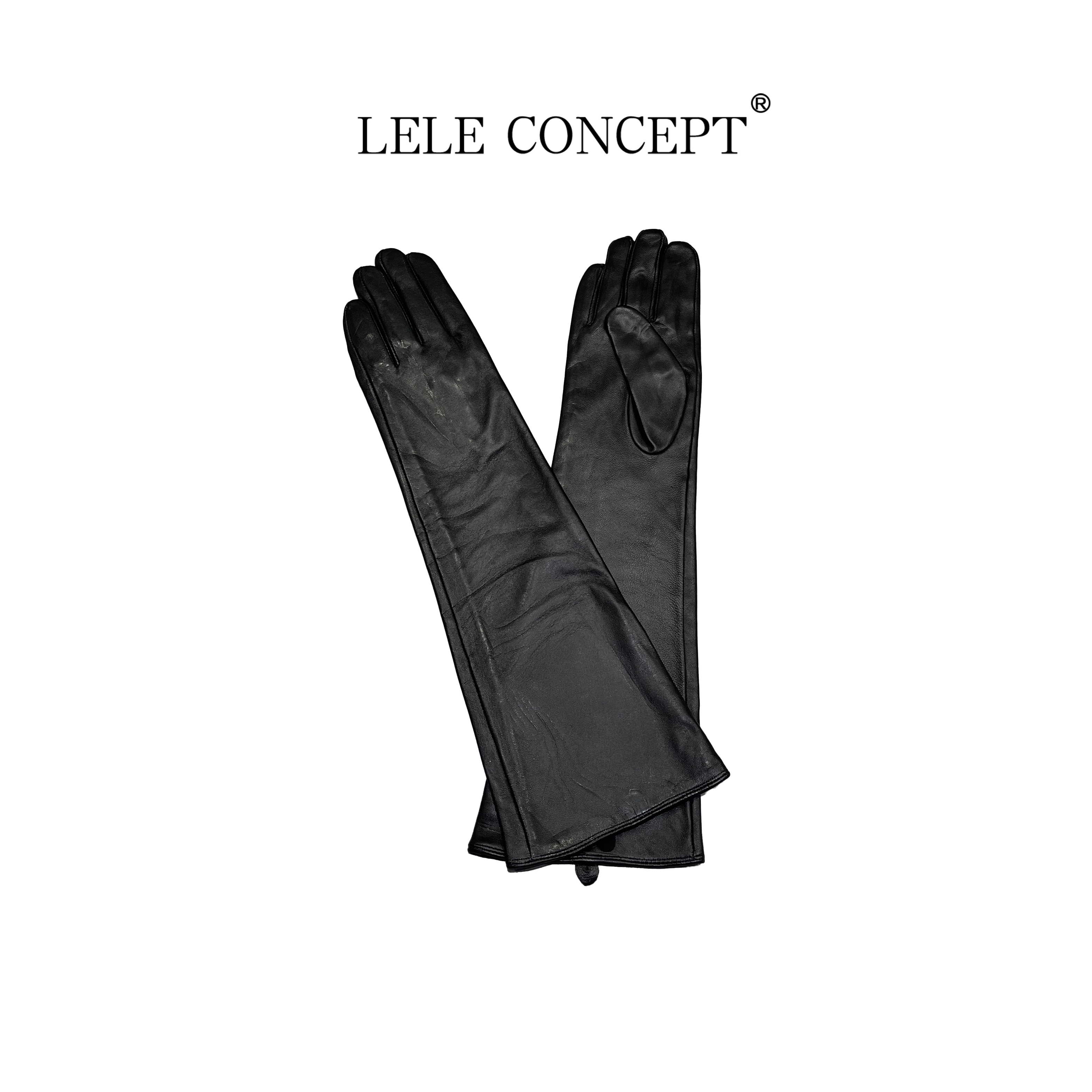 LELE CONCEPT | 【如一】时尚都市袖皮手套UH25D0067W