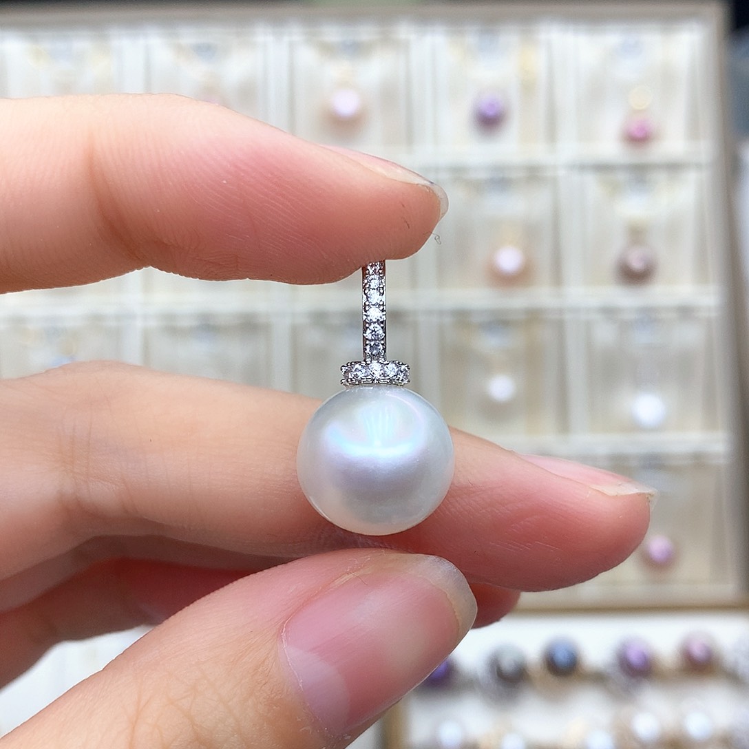 淡水珍珠颈饰合金