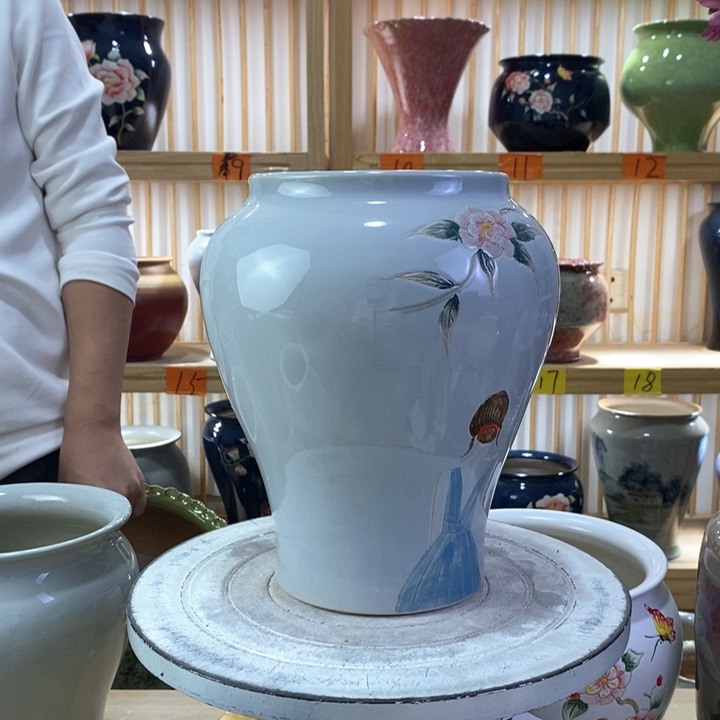 罐手工高温陶瓷，无瑕不成瓷