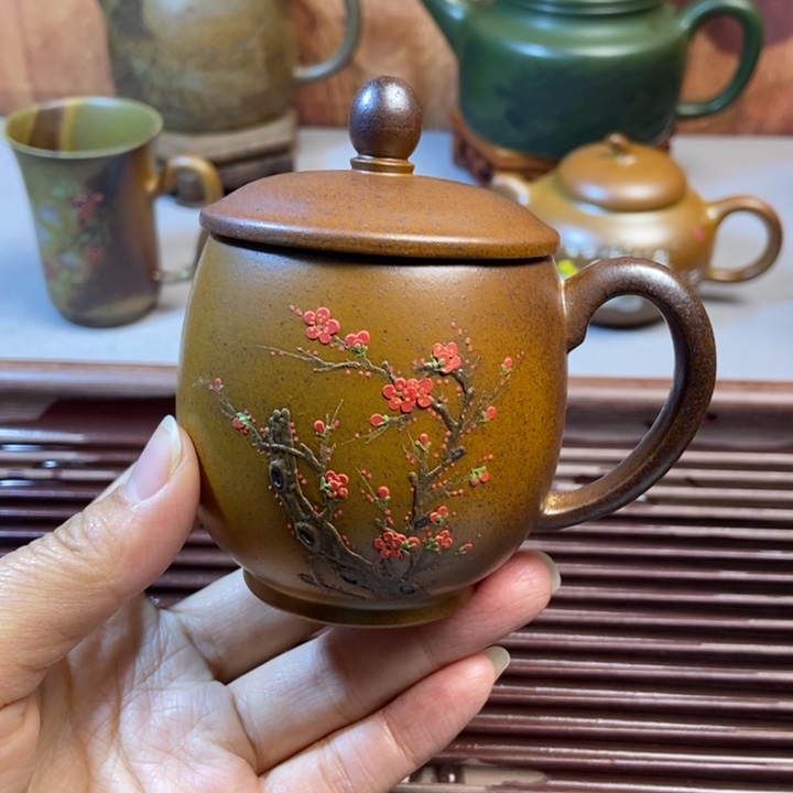 紫砂茶碗紫砂全手工