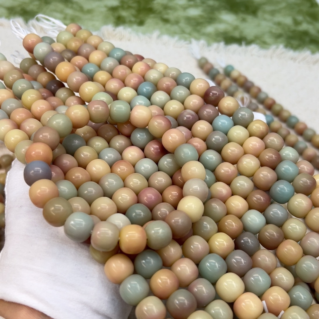 菩提根/象牙果吊坠1213干磨美人鱼单圈