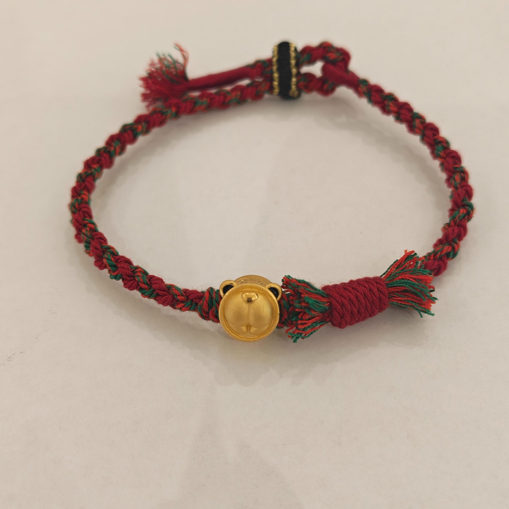 CBAI/菜百HD足金饰品编绳