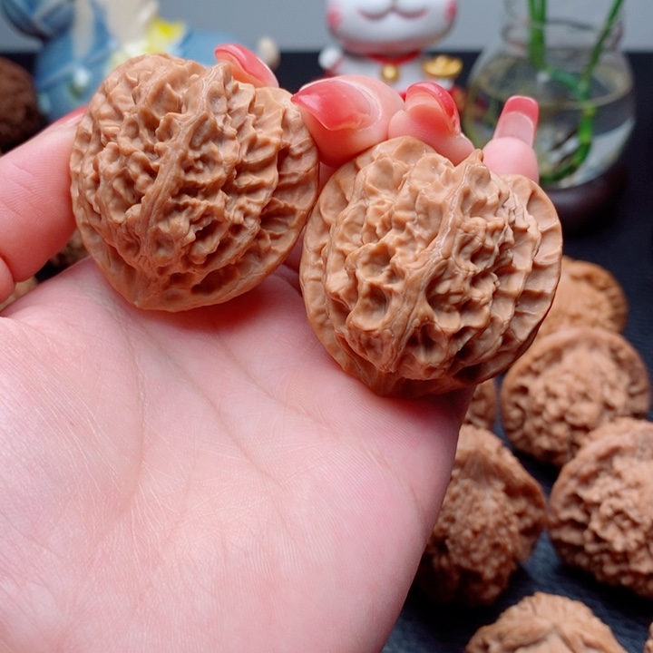 把件文玩核桃苹果园40