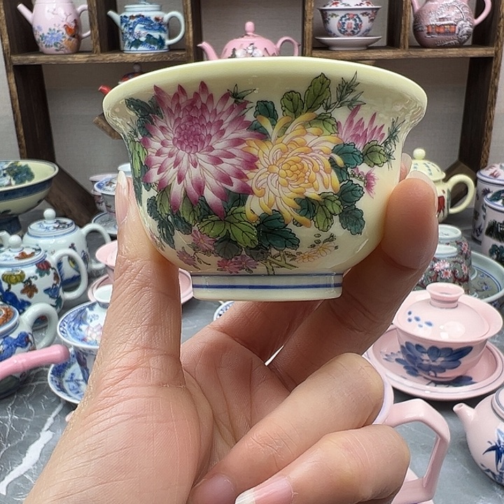 陶摆件景德镇陶瓷567老厂瓷7