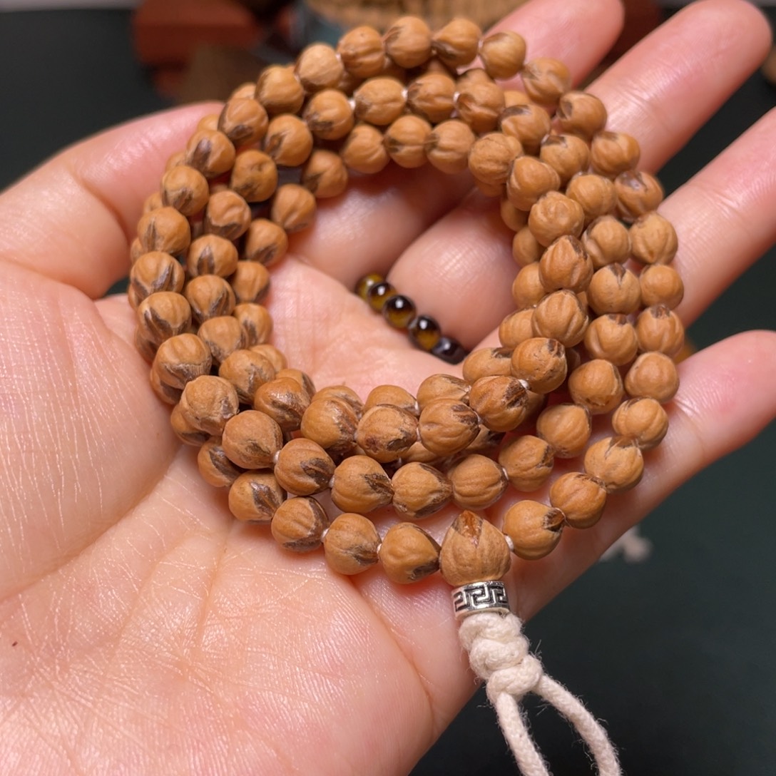 吊坠柏香籽/百香籽圣火莲花长串