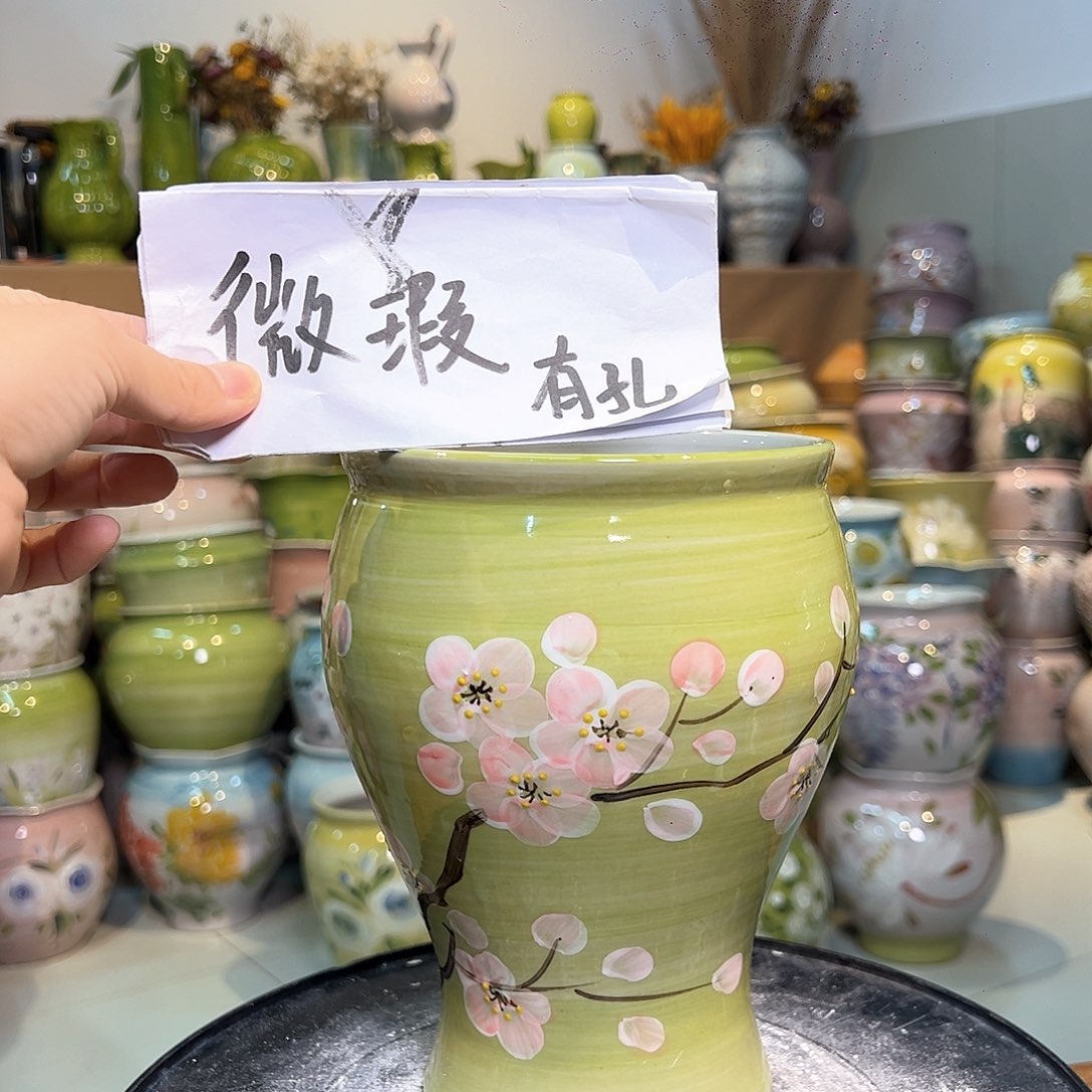 景德镇陶瓷花盆花器258
