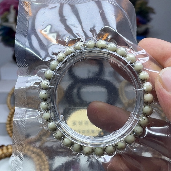 星月菩提手串7圆珠糯冰