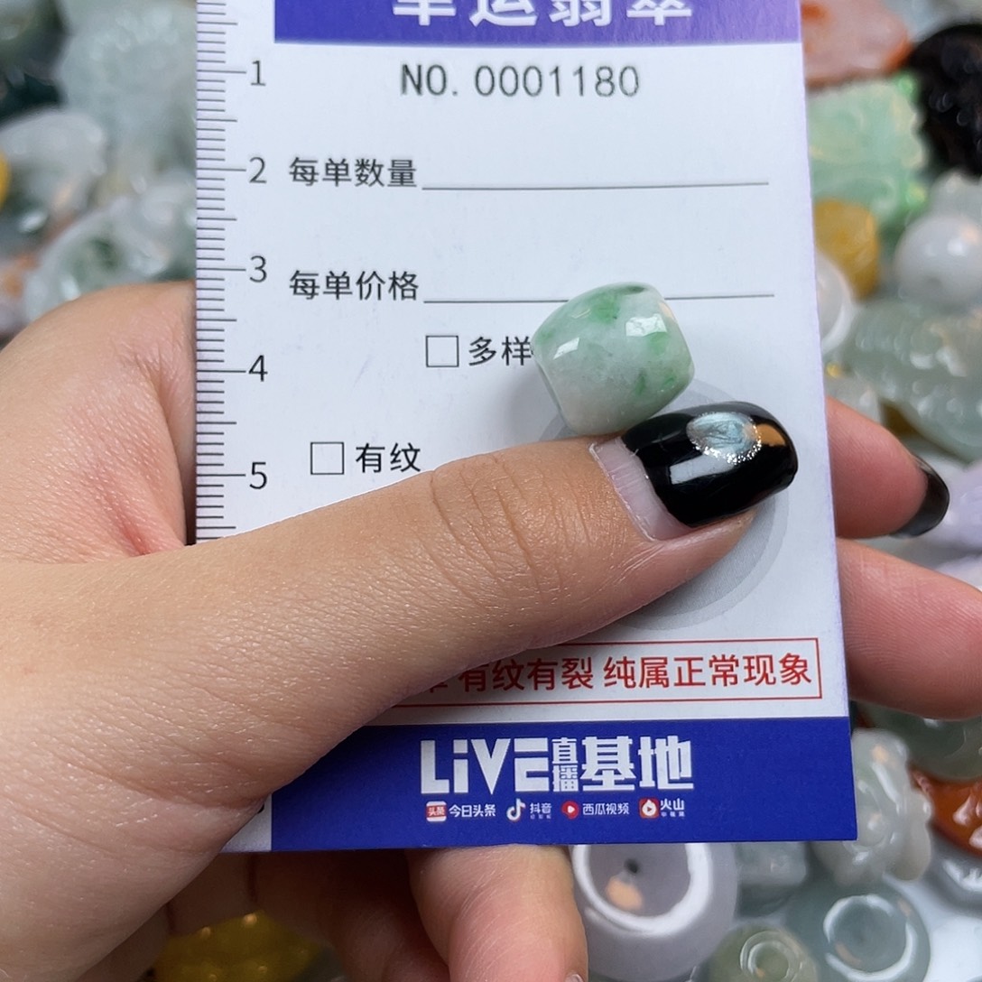 翡翠未镶嵌颈饰1180