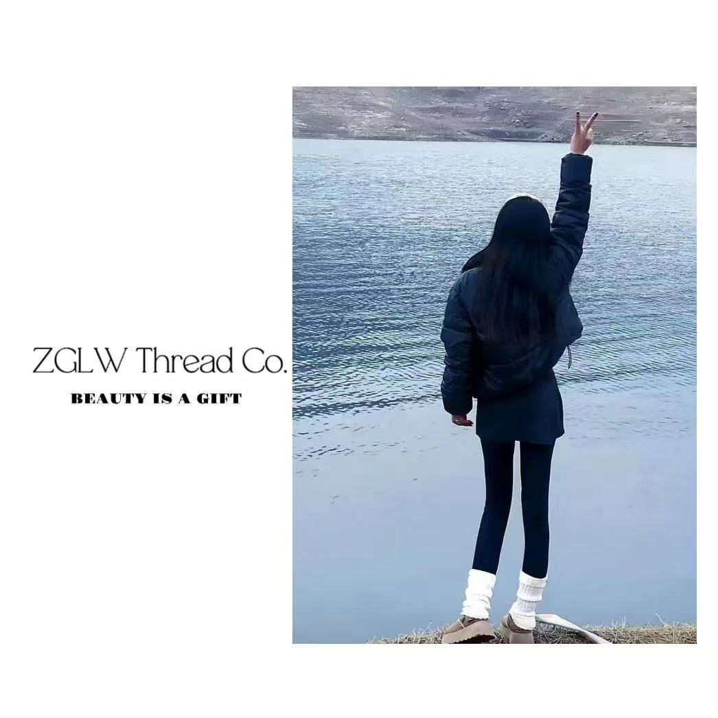 zglw 格子战马针织外套