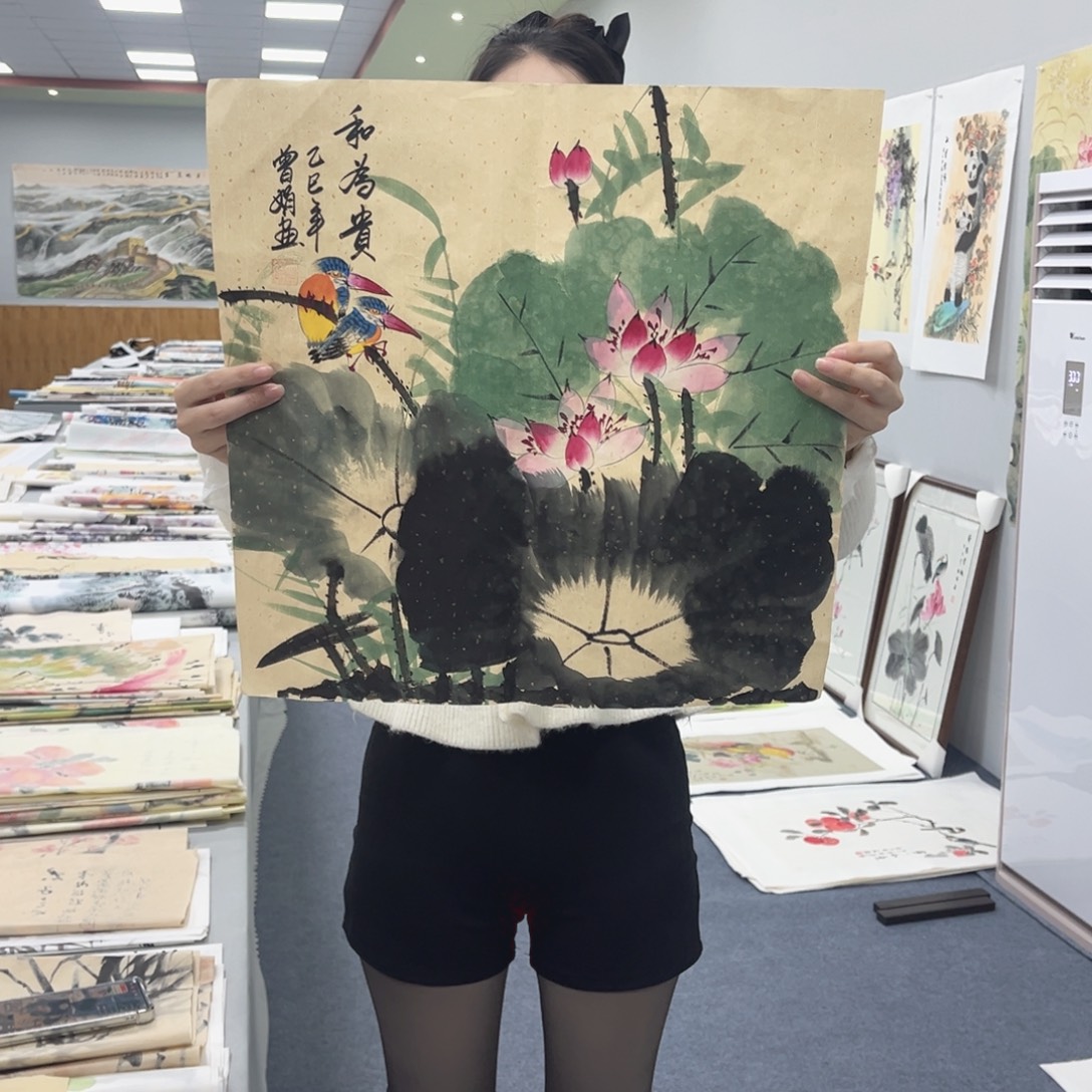 国画国画纯手绘作品