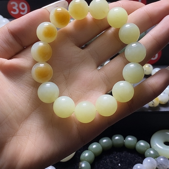 和田玉（糖玉）未镶嵌手串
