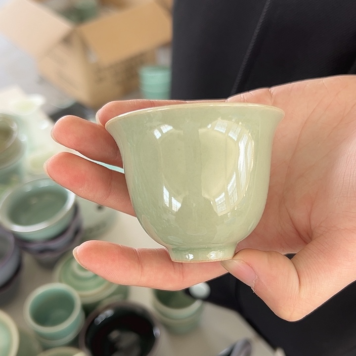 小米茶器龙泉青瓷