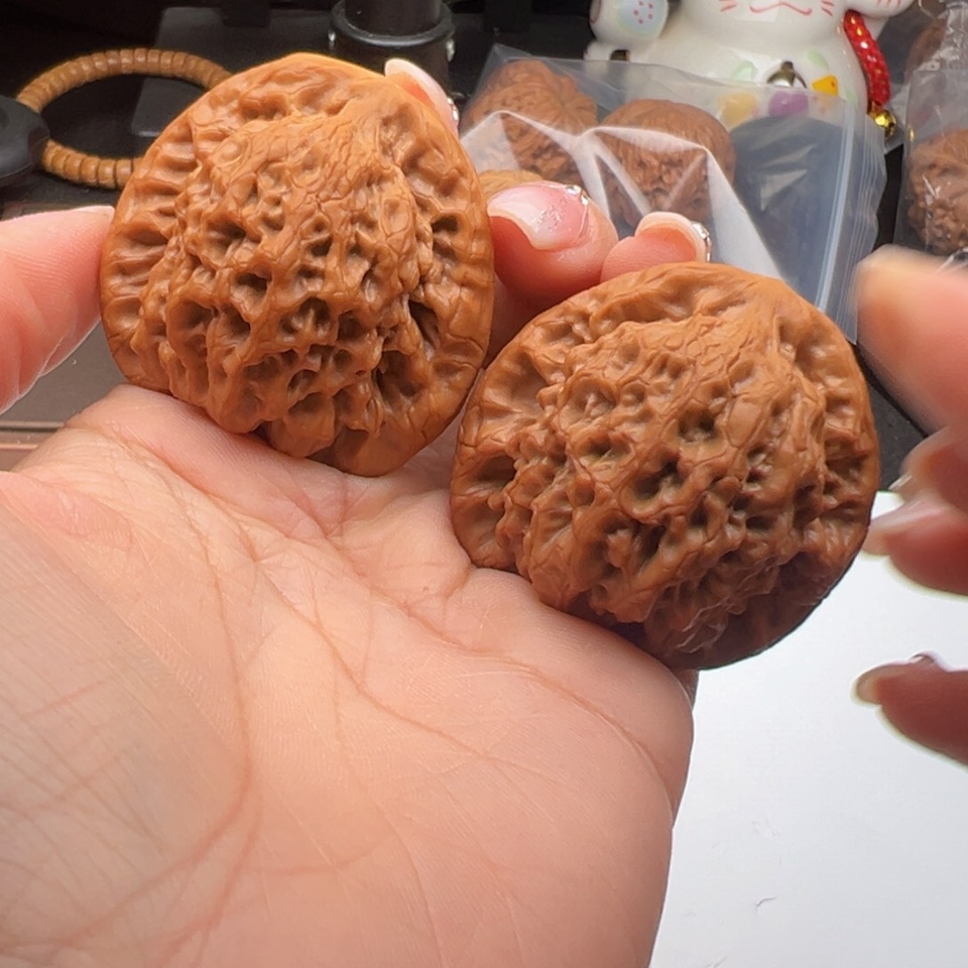 文玩核桃把件金公子44