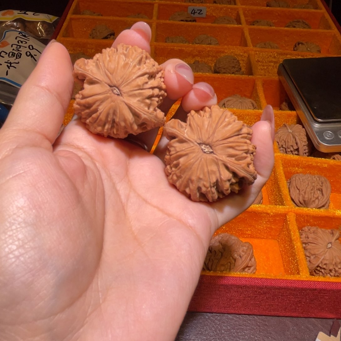 文玩核桃把件平**姓41山地磨