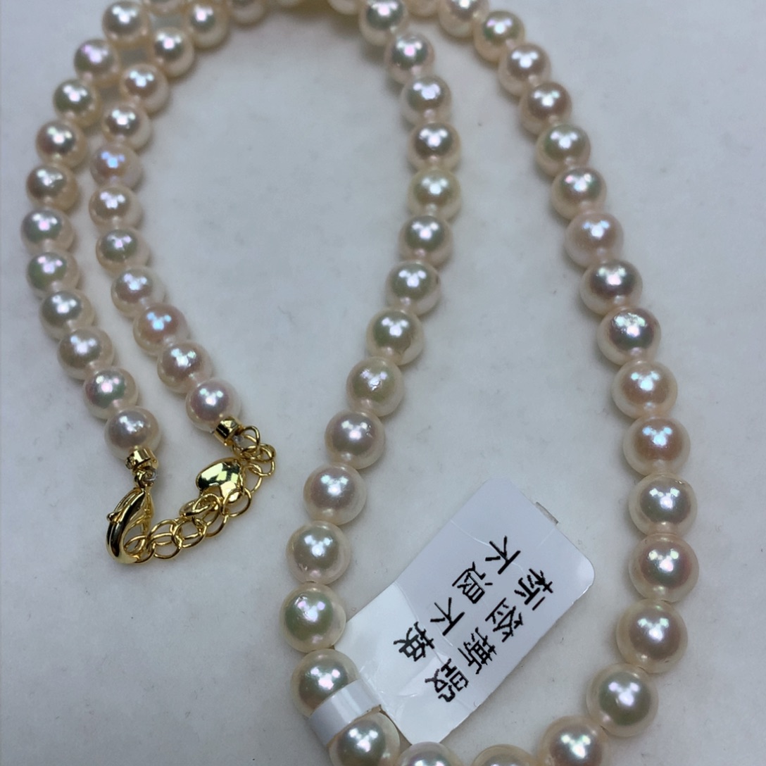 项链未镶嵌海水珍珠