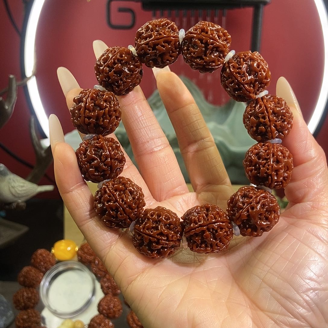 金刚菩提吊坠521素。