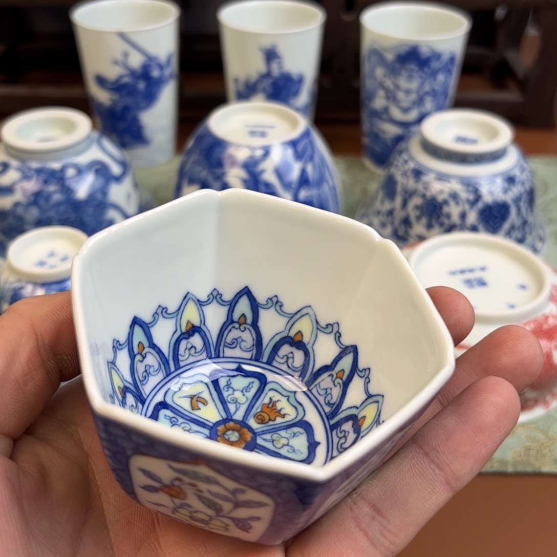 瓷片妮*?景德镇瓷器手工手绘